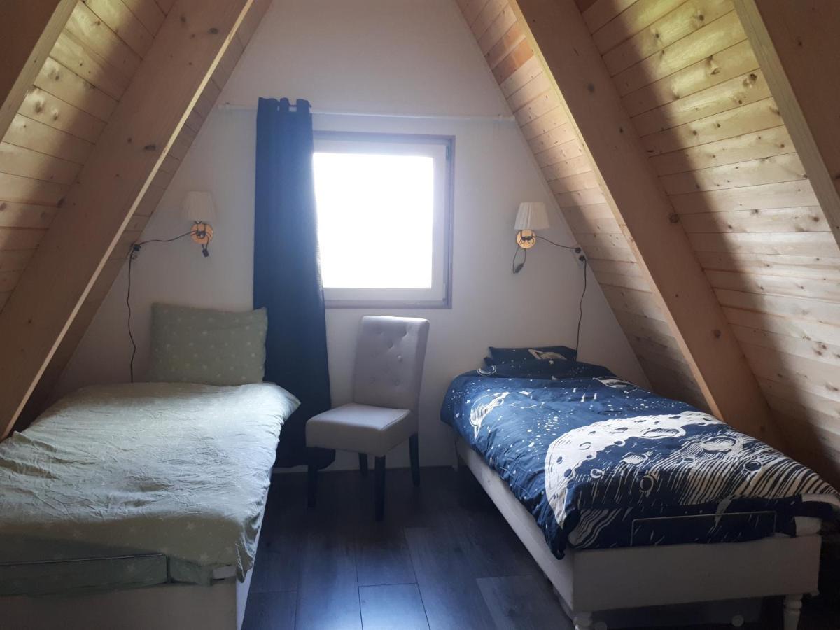 A-Frame Volledig Vrijstaande Woning Hotel Hensbroek Luaran gambar